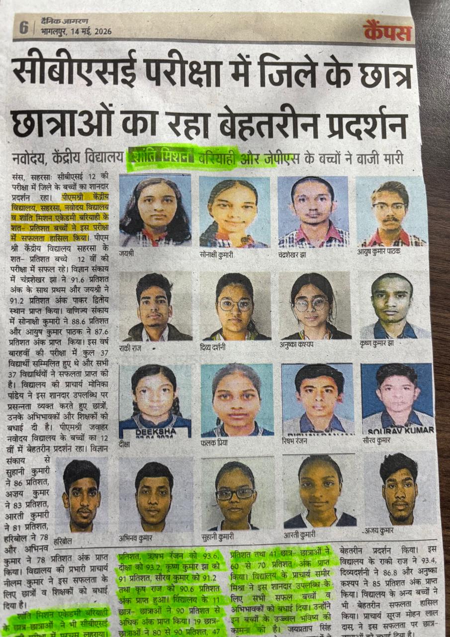 best school in saharsa
